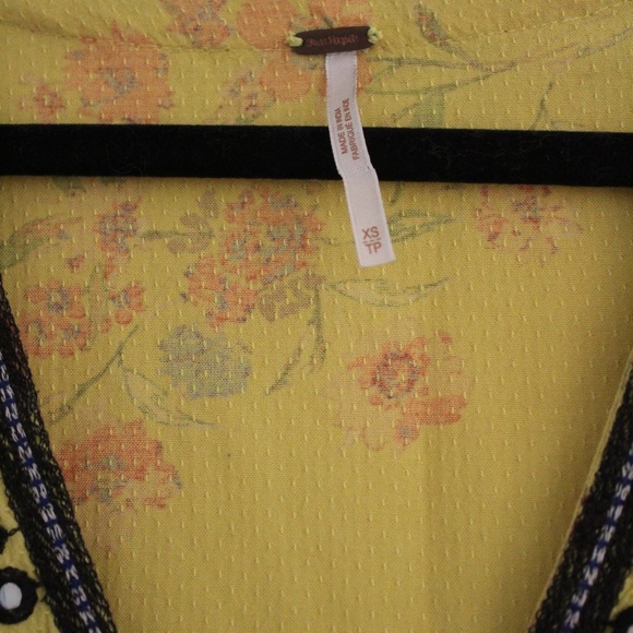 Free People Women's Boogie All Night Blouse - Picture 5 of 9